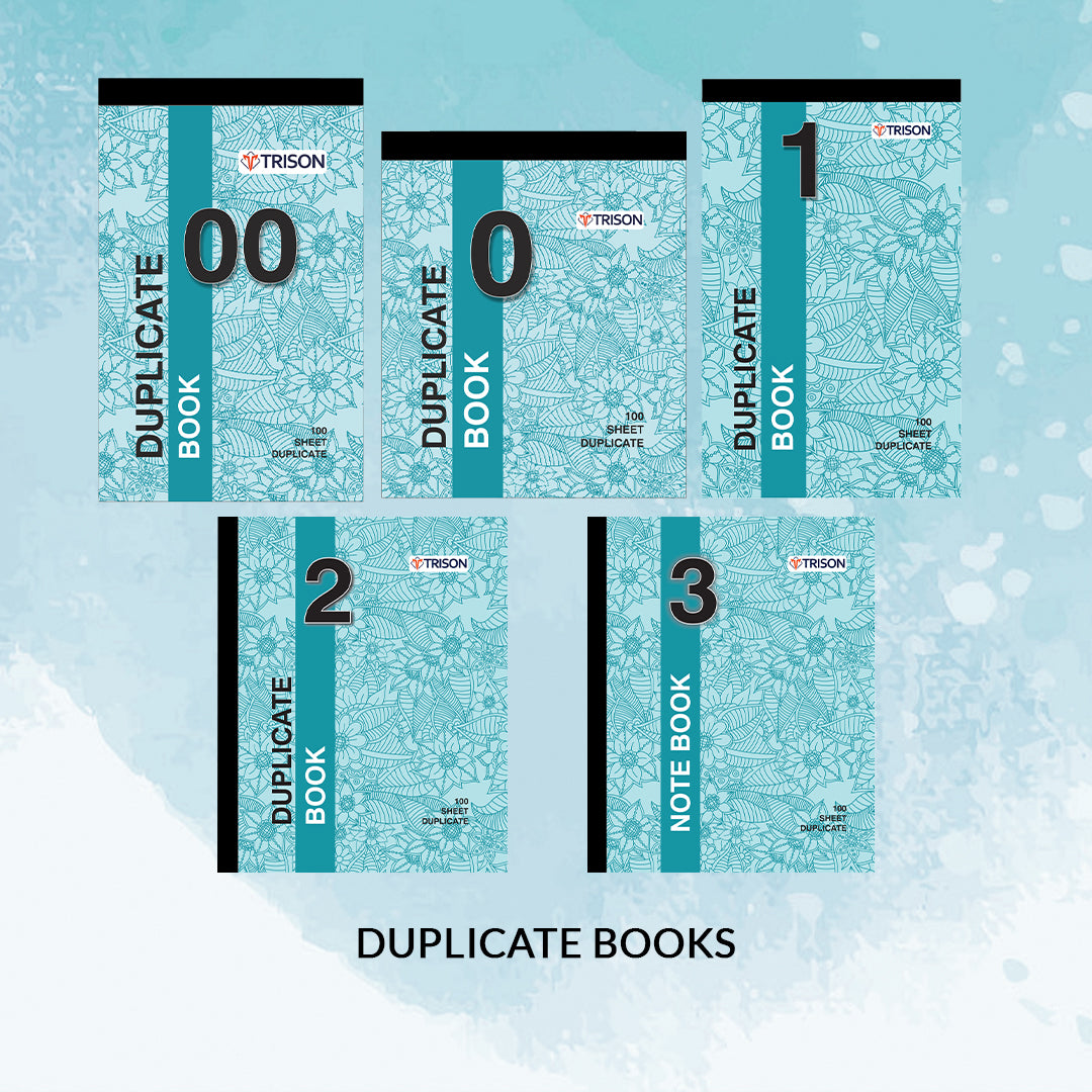 Trison Duplicate Book No. 00 (10.5x18 cm)