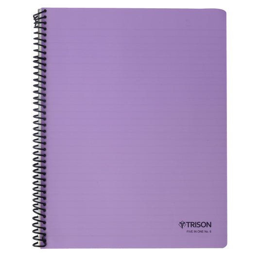 Trison Spiral Colored Notebook No. 6 / A4 (21 X 30 cm)