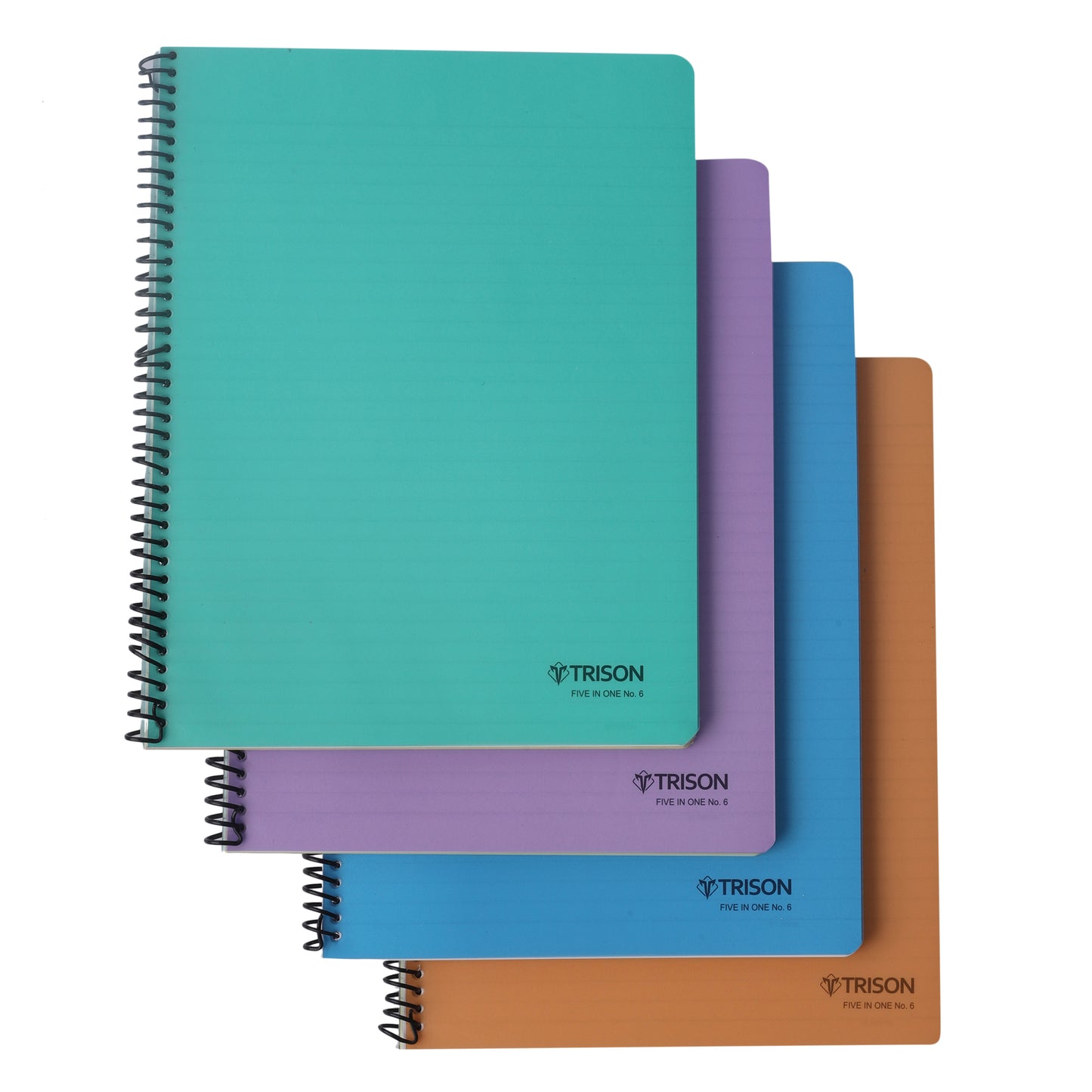 Trison Spiral Colored Notebook No. 6 / A4 (21 X 30 cm)