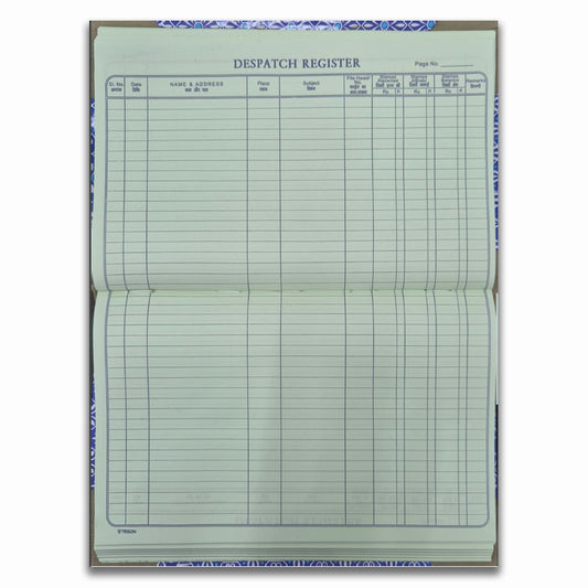 Dispatch Register (White Binding)