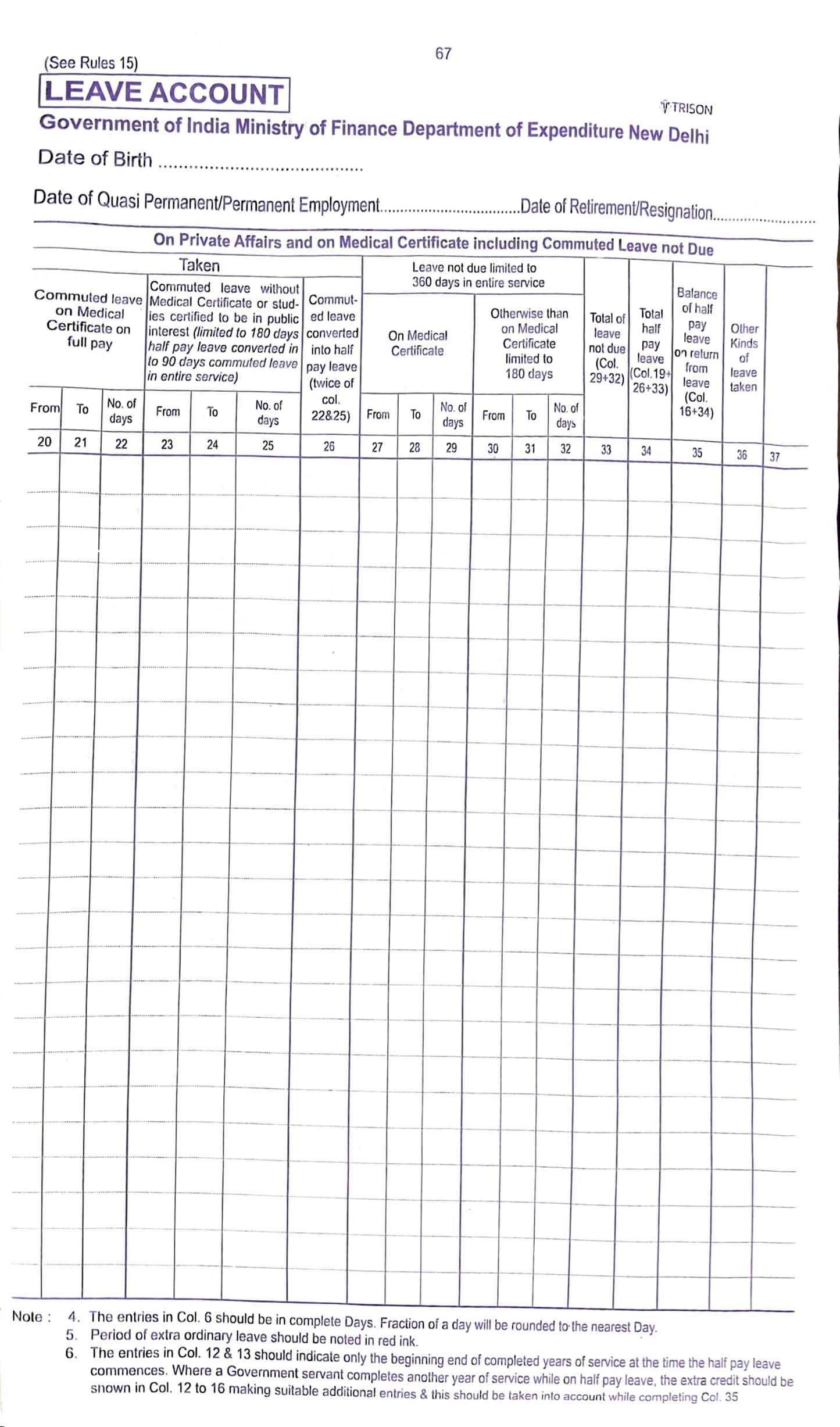 Service Book