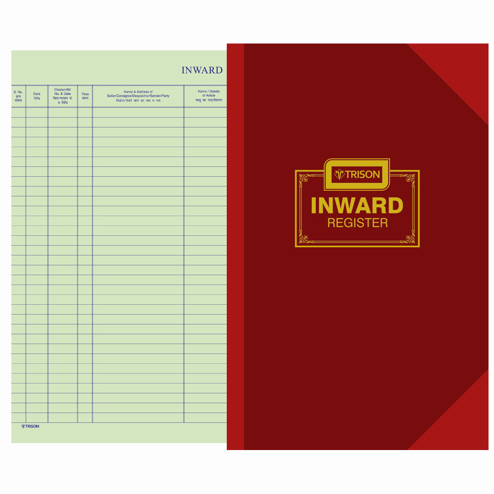 Inward, Outward, Visitor and Gate Registers