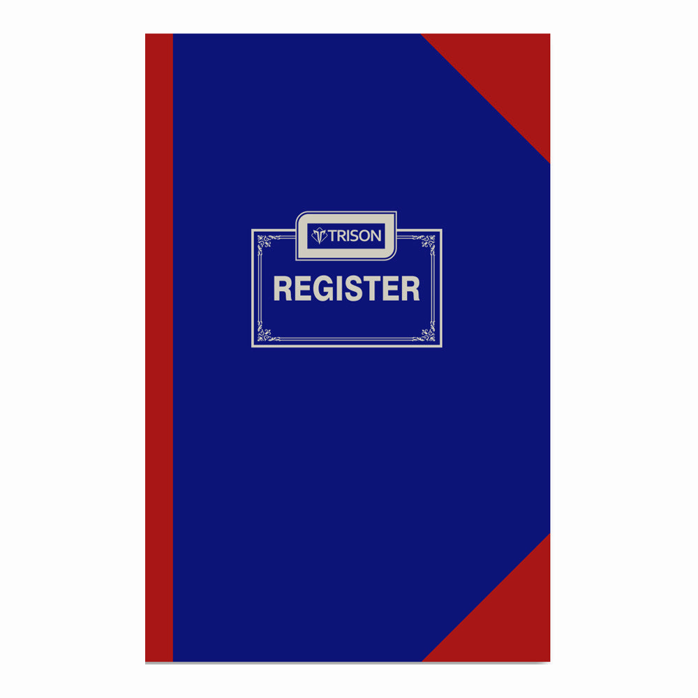 Ruled Register (Red Binding)