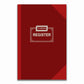Ruled Register (Red Binding)