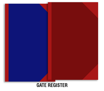 Inward, Outward, Visitor and Gate Registers – Trison