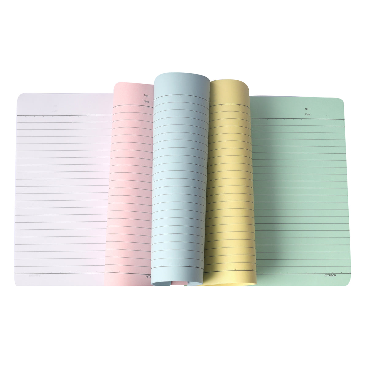 Trison Spiral Colored Notebook No. 6 / A4 (21 X 30 cm)