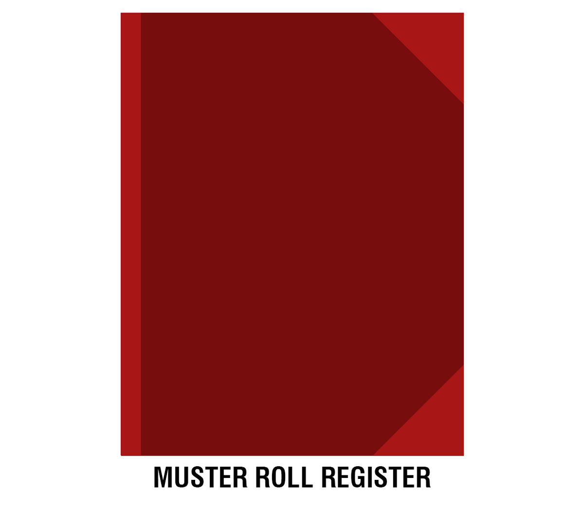 Rolling Register Muster Roll Register (Size B4) – Trison