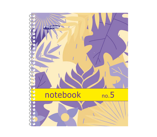 Tycoon Spiral Notebook No. 5 / B5 (18.5 X 22 cm)