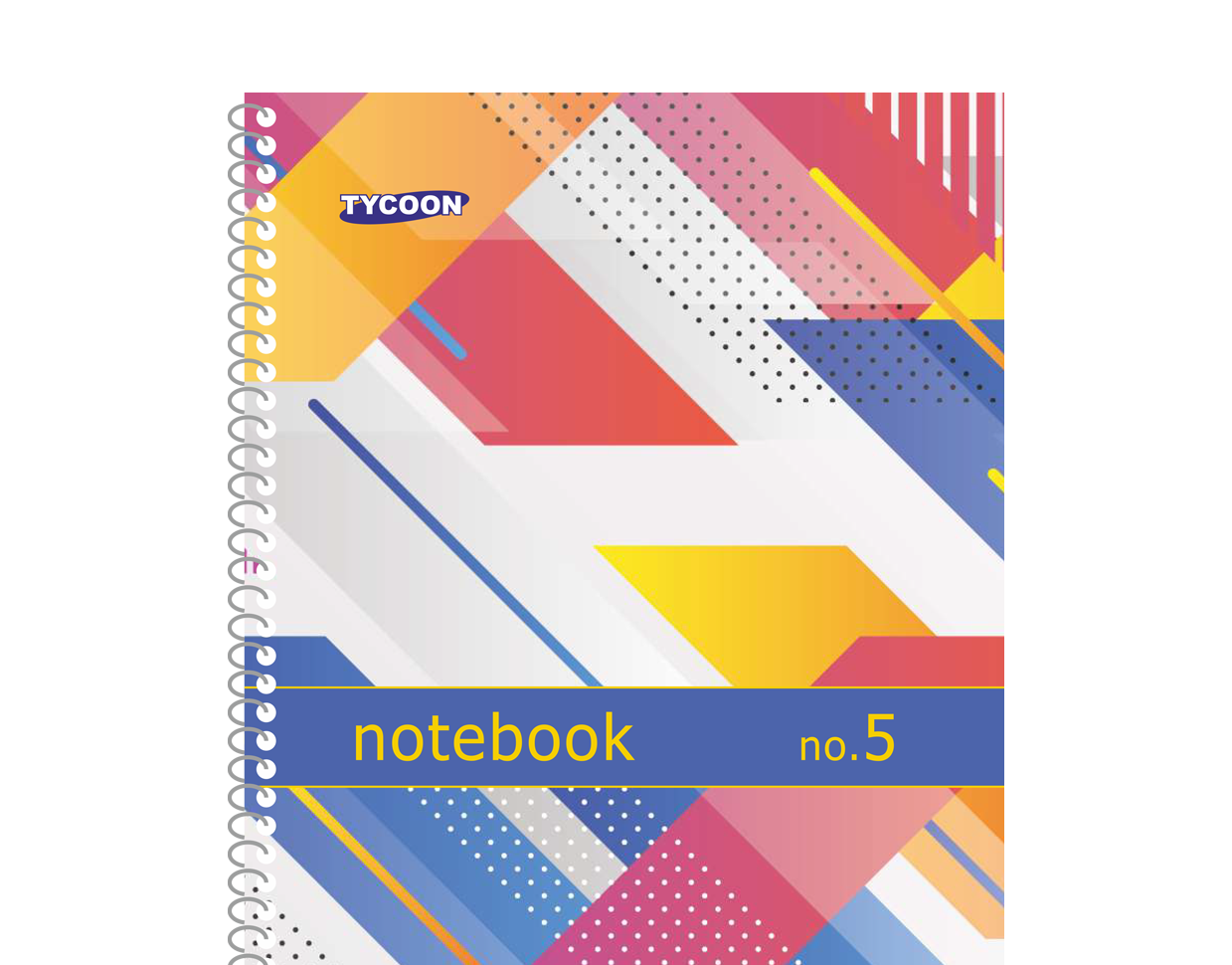 Tycoon Spiral Notebook No. 5 / B5 (18.5 X 22 cm)